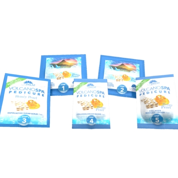 Volcano Spa Bubble fizz pedicure n box honey pearl - Picture 4 of 5